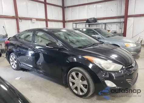 2013 Hyundai Elantra Gls из США, поврежденный, VIN 5NPDH4AE1DH239688